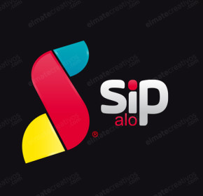 Diseño de logotipo para empresa dedicada a proveer servicios de telefonía atreves de internet usando la tecnología de VoIP. (Colombia)