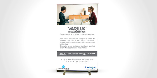 Diseño de rollup para lentes progresivas. (Uruguay)