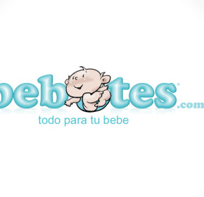 Diseño de logotipo para empresa dedicada a la venta de artículos para bebe por su portal en internet. (Uruguay)