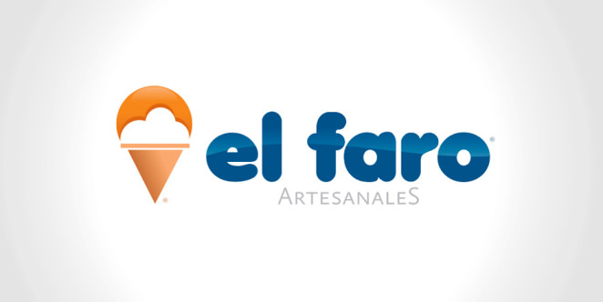 Diseño de logo para heladeria artesanal. (Uruguay)