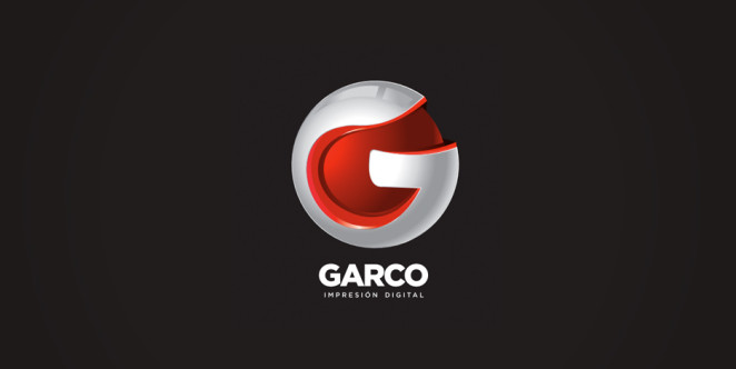 Diseño de logotipo estilo web 2.0 para empresa dedicada a la impresión de gran formato. (Colombia)