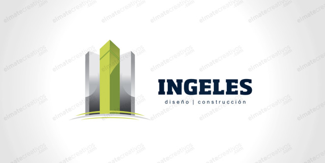 Diseño de logo para empresa dedicada a brindar servicios relacionados con el diseño, construcción, interventoria y asesoria de obras civiles. (Colombia)