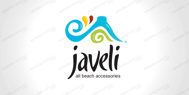 Diseño de Logotipo para empresa dedicada a surtir a las boutiques de hoteles con productos como sandalias, sombreros, ropas y bolsos para playa, en la zona de Los Cabos.(México)