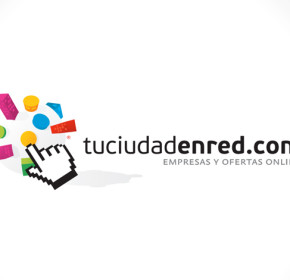 Diseño de logotipo para portal Web que ofrece la alternativa todo tipo de empresas de tener un espacio en la Web. (España)
