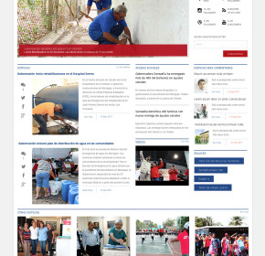 Diseño de sitio web autogestionable para Gobernación de Monagas (Venezuela)