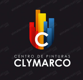 Diseño de logotipo para Centro de Pinturas Industriales, Arquitectónicas y Automotrices. (Guatemala)