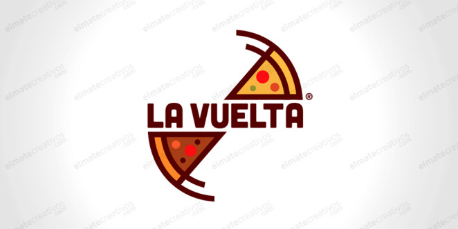 Diseño de logo para restaurant que incluye pizzas dulces y saladas, además de ensaladas y bar. (México)﻿